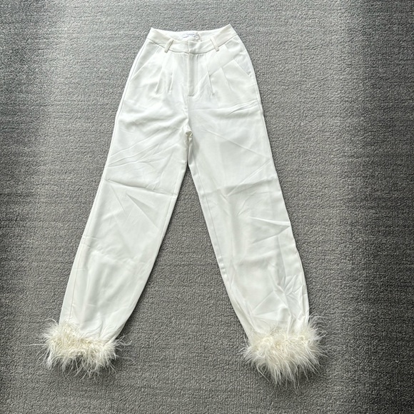 Peppermayo Pants - Peppermayo size 0 white pants